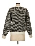 Stella + Lorenzo Chevron-herringbone Ivory Pullover Sweater Size XS - photo 2