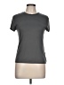 H&M Solid Gray Active T-Shirt Size Lg  - photo 1