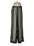 Ann Taylor LOFT 100% Polyester Stripes Green Casual Pants Size M - photo 1