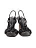 Vince. 100% Leather Gray Black Heels Size 7 - photo 2