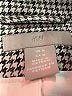 H&M 100% Polyester Houndstooth Gray Blazer Size M - photo 3