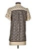 Pepin 100% Viscose Ivory Short Sleeve Blouse Size S - photo 2