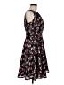 Elle 100% Polyester Floral Black Casual Dress Size 8 - photo 4