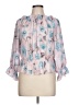 Unbranded 100% Polyester Pink 3/4 Sleeve Blouse Size L - photo 1