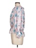 Unbranded 100% Polyester Pink 3/4 Sleeve Blouse Size L - photo 5