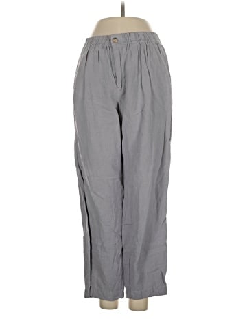 Madewell Tall Linen-Blend Pull-On Tapered Pants (view 1)