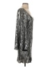 Arden B. 100% Polyester Metallic Silver Cocktail Dress Size S - photo 4