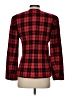 Albert Nipon Plaid Red Jacket Size 4 - photo 2