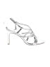 Adrianna Papell Metallic Silver Sandals Size 8 1/2 - photo 1