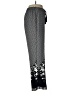 Chico's 100% Polyester Print Gray Casual Pants Size Med (1) - photo 4