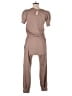 Sundry Solid Brown Jumpsuit Size Sm (1) - photo 2