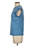 Unbranded Blue Sleeveless Blouse Size S - photo 5