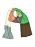 Unbranded Color Block Green Scarf One size - photo 1