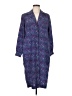 Assorted Brands 100% Polyester Paisley Purple Casual Dress Size 8 - photo 1