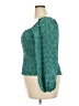Unbranded 100% Polyester Green 3/4 Sleeve Blouse Size 2X - photo 5
