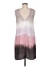 H&M 100% Polyester Tie-dye Gray Casual Dress Size 8 - photo 2