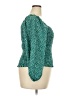 Unbranded 100% Polyester Green 3/4 Sleeve Blouse Size 2X - photo 4
