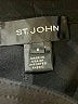 St. John Black Casual Pants Size 8 - photo 6