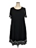 Plush Black Short Sleeve T-Shirt Size 20 - photo 1