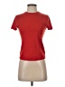 Theory Red Short Sleeve Top Size S - photo 1