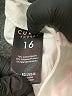 Curve Appeal Solid Ivory Jeans Size 16 - photo 8