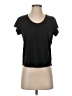 AYR Black Short Sleeve Top Size S - photo 1