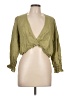 Zara Green 3/4 Sleeve Blouse Size M - photo 1