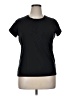 Lands' End Solid Black Active T-Shirt Size XL - photo 1
