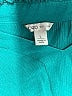 Cato 100% Rayon Teal Short Sleeve Blouse Size L - photo 7