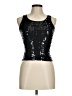 52 Weekends Black Sleeveless Top Size M - photo 1