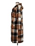 Unbranded Plaid Brown Coat One size (estimated) - photo 5