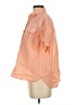 J.Crew 100% Linen Orange Short Sleeve Button-Down Shirt Size 2 - photo 5