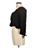 Assorted Brands 100% Polyester Black 3/4 Sleeve Blouse Size 8 - photo 5