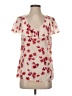 Halogen Pink Short Sleeve Blouse Size S - photo 1