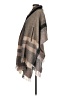 Assorted Brands Brown Gray Poncho One size - photo 5
