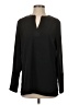 J.Crew 100% Polyester Black Long Sleeve Blouse Size S - photo 1