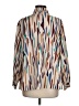 Assorted Brands Print Brown Ivory Long Sleeve Blouse Size EU 40 / US 10 - photo 2