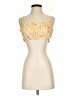 RESA 100% Polyester Yellow Sleeveless Top Size XS - photo 1