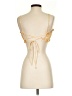 RESA 100% Polyester Yellow Sleeveless Top Size XS - photo 2