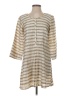 Assorted Brands Stripes Gray Casual Dress Size S - photo 1