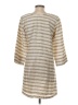 Assorted Brands Stripes Gray Casual Dress Size S - photo 2