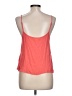 Ambiance Apparel 100% Rayon Orange Sleeveless Top Size L - photo 2