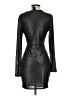 Aqua Metallic Black Cocktail Dress Size XS - photo 2