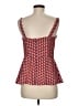 CAbi 100% Polyester Red Sleeveless Top Size 8 - photo 2