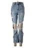 Cello Jeans Color Block Blue Jeans Size 7 - photo 1