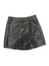 Zara 100% Polyester Silver Faux Leather Skirt Size S - photo 1