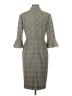 Escada Plaid Gray Casual Dress Size EU 36 / US 6 - photo 2