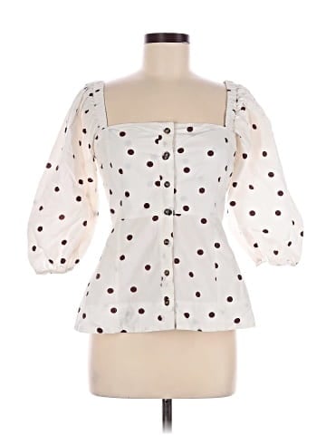 Ganni 3/4 Sleeve Blouse (view 1)