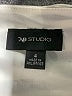 AB Studio Stripes Black Casual Dress Size 4 - photo 7