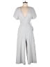 Leith Solid Gray Jumpsuit Size XS - photo 1